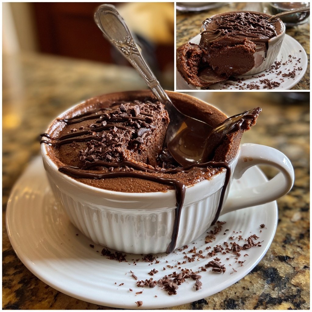 Rich Dark Chocolate Mousse