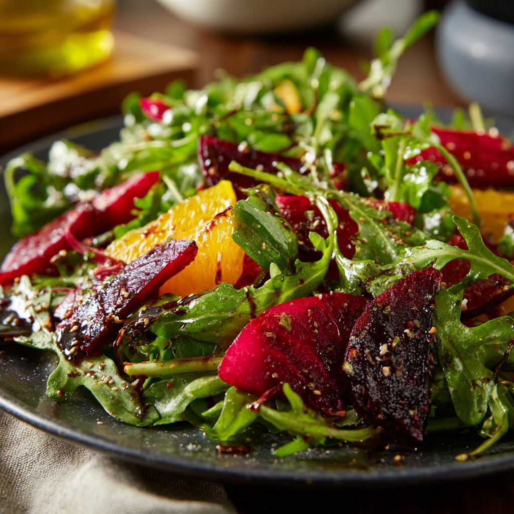 Arugula and Beet Salad Twist