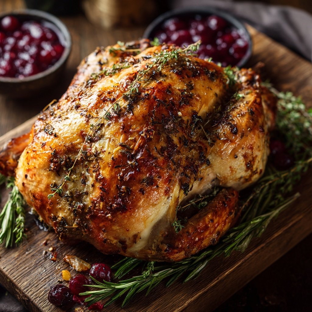 Festive Herb Roast Turkey
