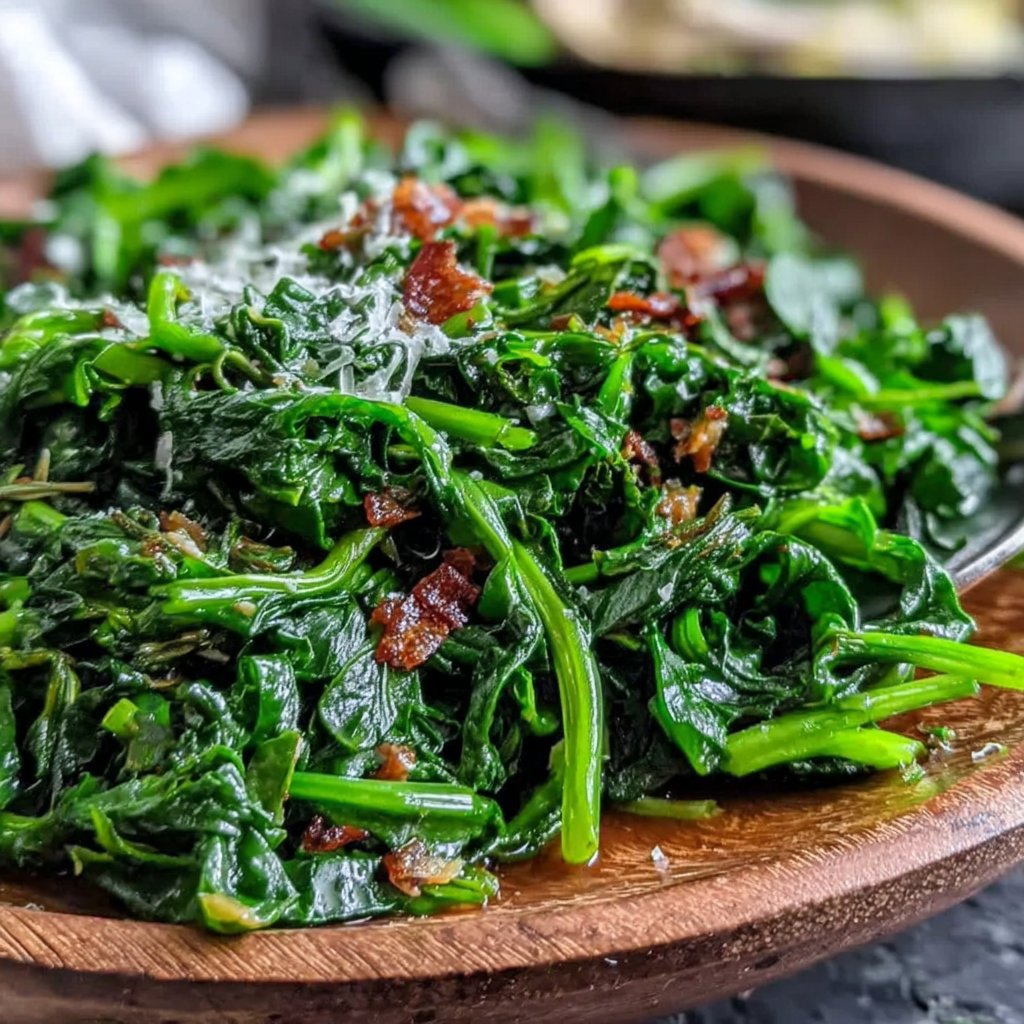 Sautéed Dandelion Greens Delight