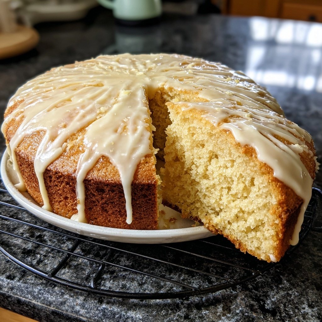 Dessert Vanilla Sponge Cake