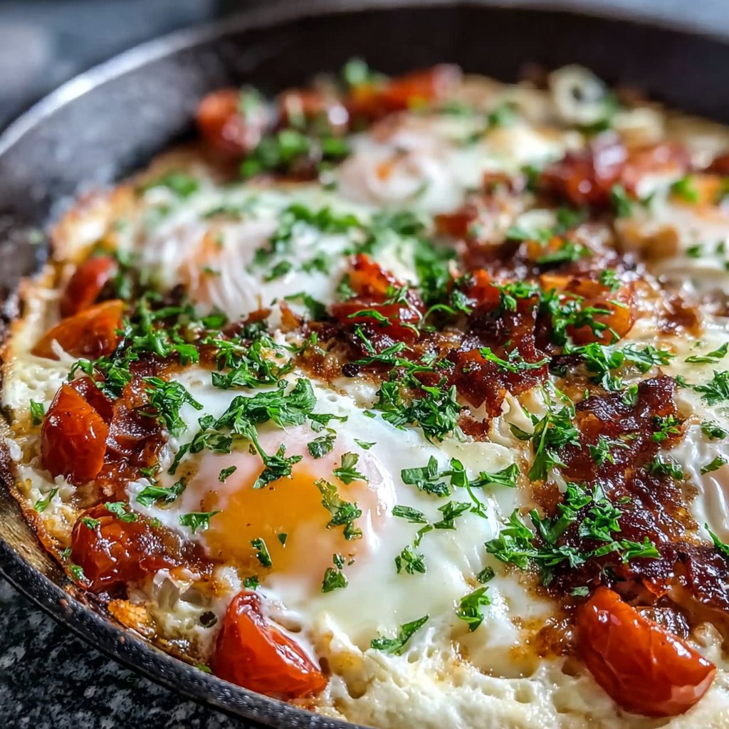 Egg White Shakshuka Pan