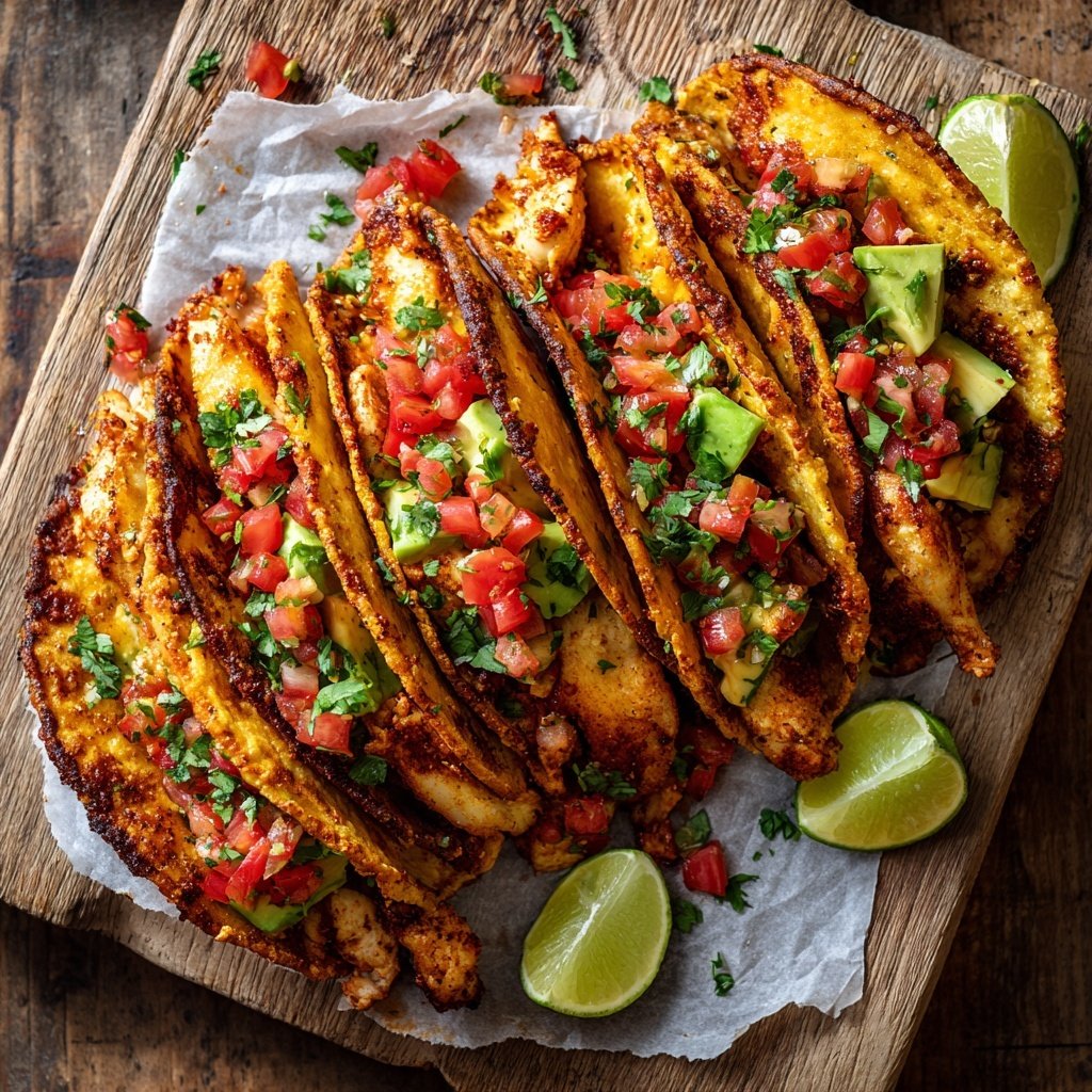 Global Mexican Chicken Tacos