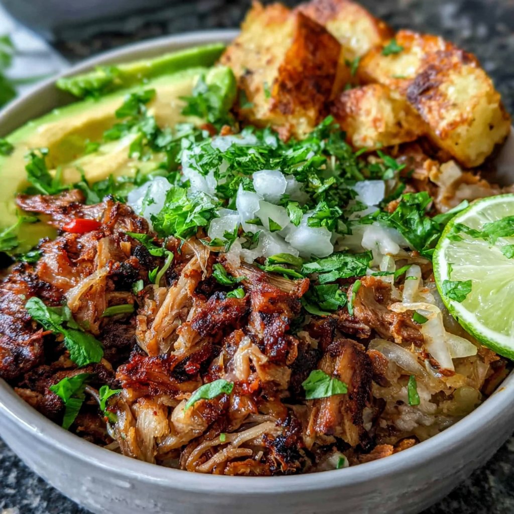 Chipotle Pork Carnitas Bowl